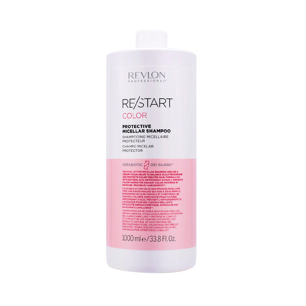 Shampoo Micelar Protector de Color Revlon Restart Color Protective Micellar Shampoo 1000ml