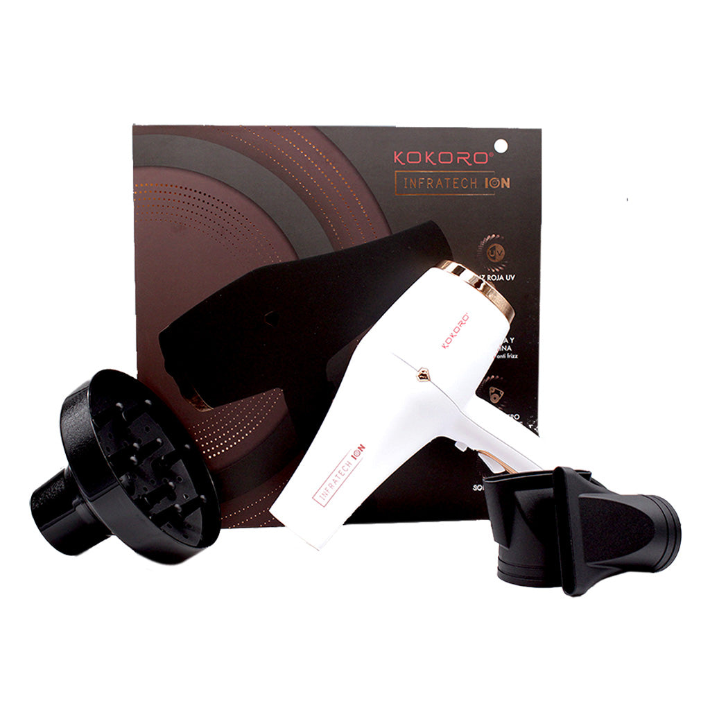 Secadora Profesional Kokoro Infratech ION Blanca