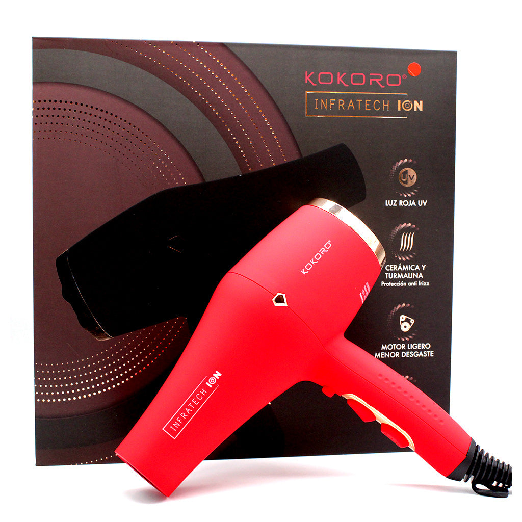 Secadora Profesional Kokoro Infratech ION Roja
