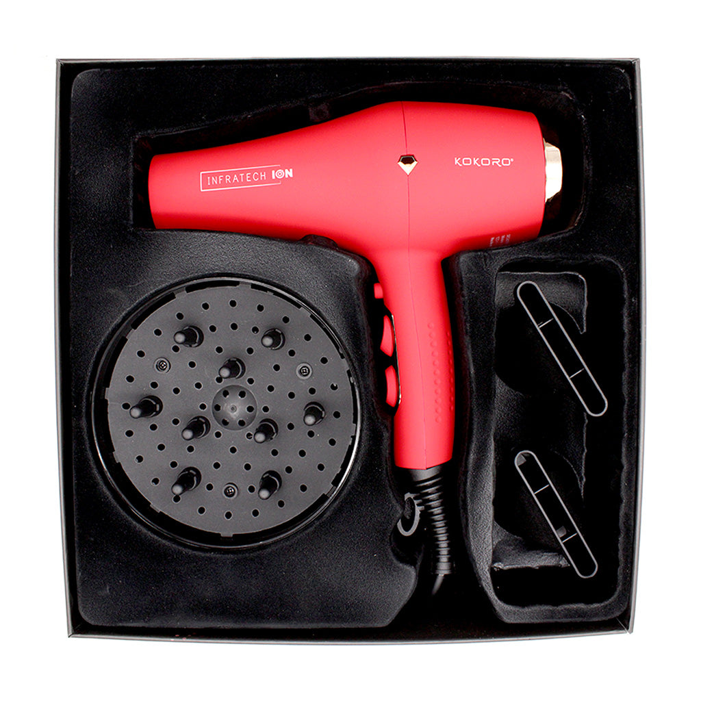 Secadora Profesional Kokoro Infratech ION Roja