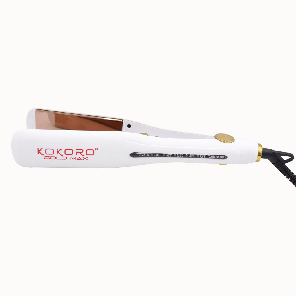 Plancha para Cabello Kokoro Gold Max Blanca