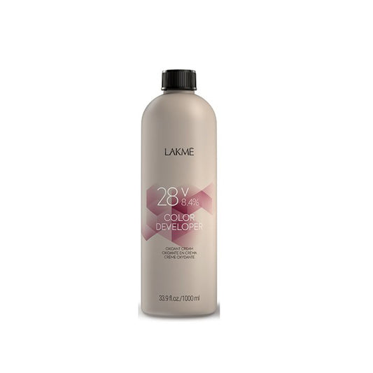 Peroxido Lakmé Color Developer Crema Oxidante 28V 1000ml