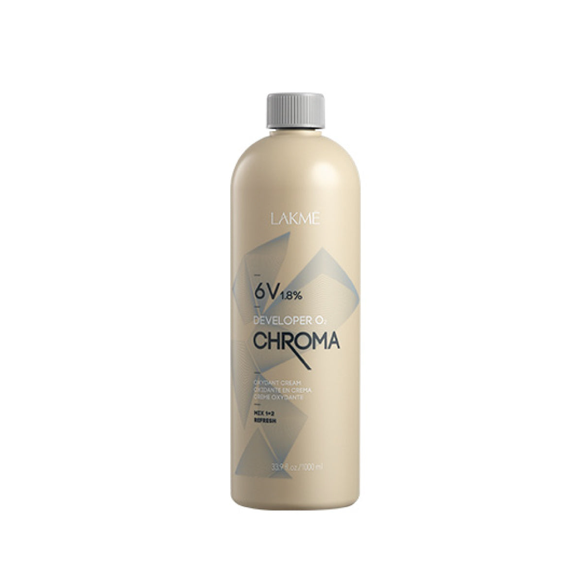 Peroxido Lakmé Chroma Developer Crema Oxidante 6V 1000ml
