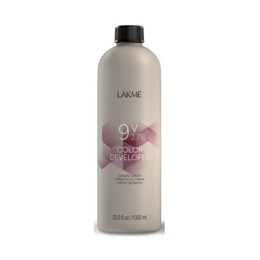 Peroxido Lakmé Color Developer Crema Oxidante 9V 1000ml