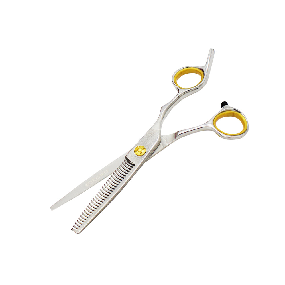 TIJERA PROFESIONAL KOKORO DAMASCO 30 AÑOS TEXTURA 6.0"