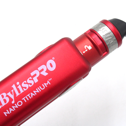 ALACIADORA BABYLISS PROFESIONAL ROJA CON PLACAS DE TITANIO DE 1 1/2