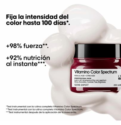 LOREAL PROFESSIONAL SERIE EXPERT VITAMINO COLOR SPECTRUM MASCARILLA 500 ML