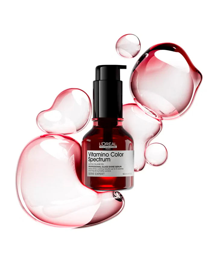 LOREAL PROFESSIONNEL SERIE EXPERT VITAMINO COLOR SPECTRUM SERUM GLASS SHINE 50 ML - Kokoro MX