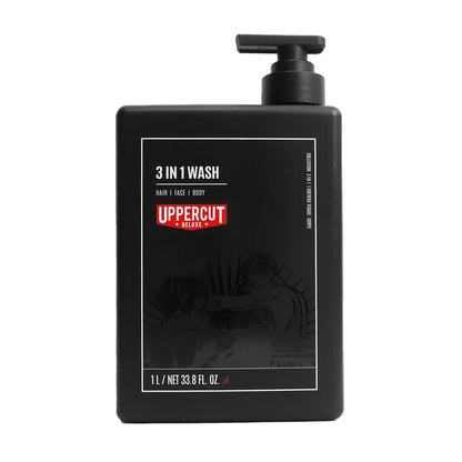 SHAMPOO UPPERCUT 3 IN 1 WASH 1000ml - Kokoro MX