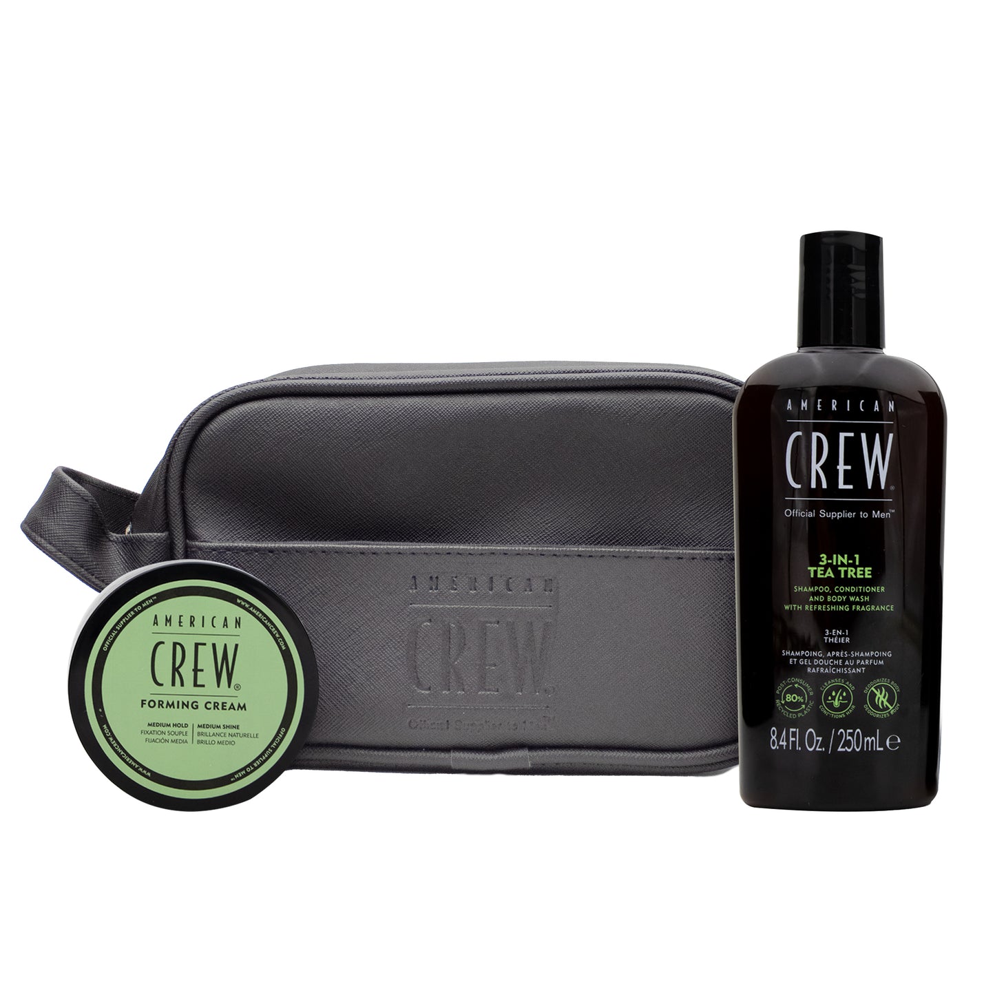 KIT AMERICAN CREW FORMING CREAM & SHAMPO 3-IN-1