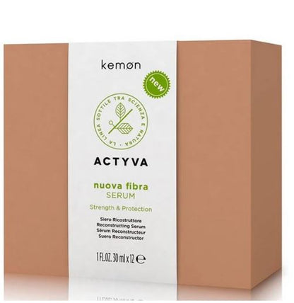 Kemon Actyva - Serum Nuova Fibra 12 x 30 ml