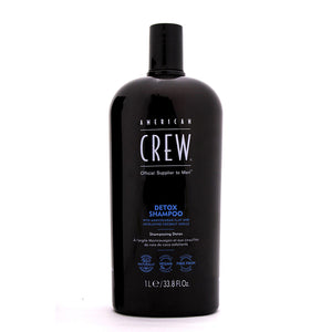 American Crew Shampoo Detox Limpieza Exfoliante 1000ml