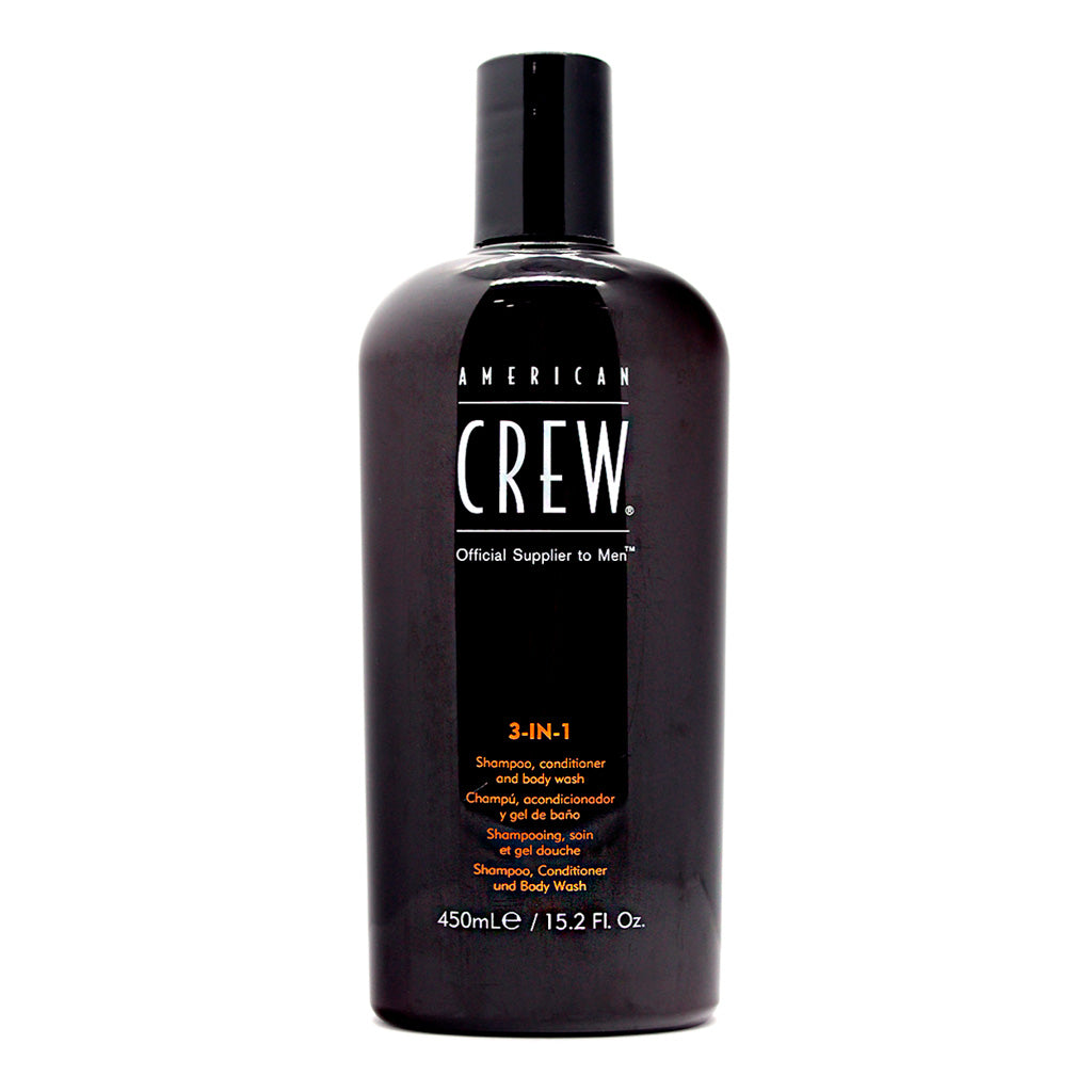 American Crew 3-IN-1 Shampoo, Conditioner and Body Wash 450ml - Kokoro MX