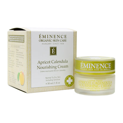 Humectante Piel Sensible Apricot Calendula Nourishing Cream 30ml - Kokoro MX