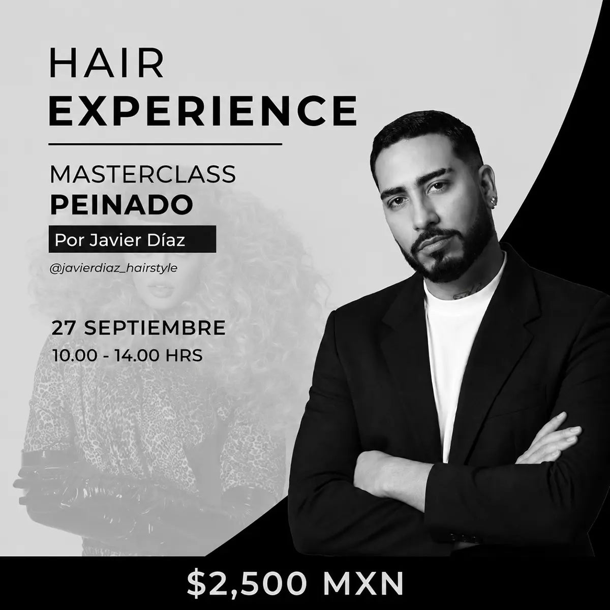 Boleto Hair Experience Masterclass Peinado