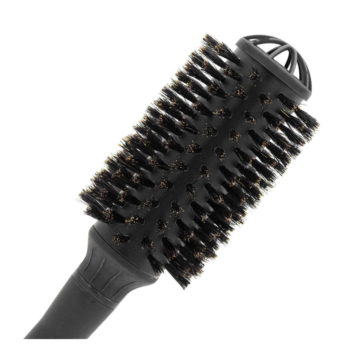 CEPILLO MEDIANO DE CERDAS DE JABALI CON BARRIL DE ALUMINIO (38mm)