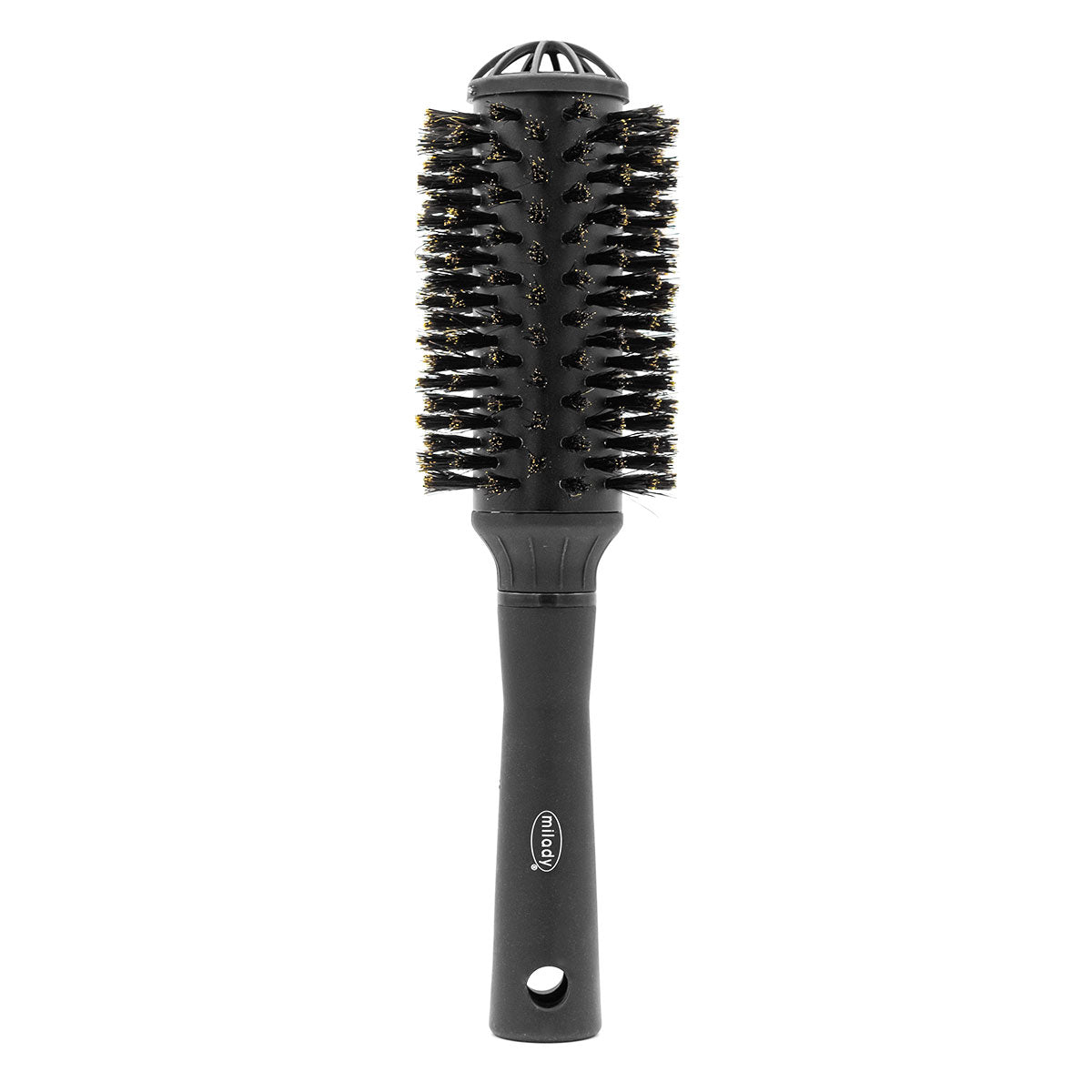 CEPILLO MEDIANO DE CERDAS DE JABALI CON BARRIL DE ALUMINIO (38mm)