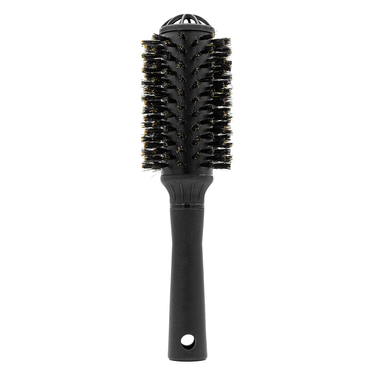 CEPILLO MEDIANO DE CERDAS DE JABALI CON BARRIL DE ALUMINIO (38mm)