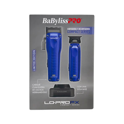 COMBO CLIPPER & TRIMMER BABYLISS LO-PROFX AZUL