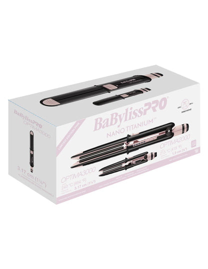 COMBO DE ALACIADORAS BABYLISS PRO OPTIMA SUGAR PINK