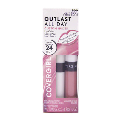 Duo de Labial Líquido Rosa Claro 2en1 Outlast All-day 930 Lightcool