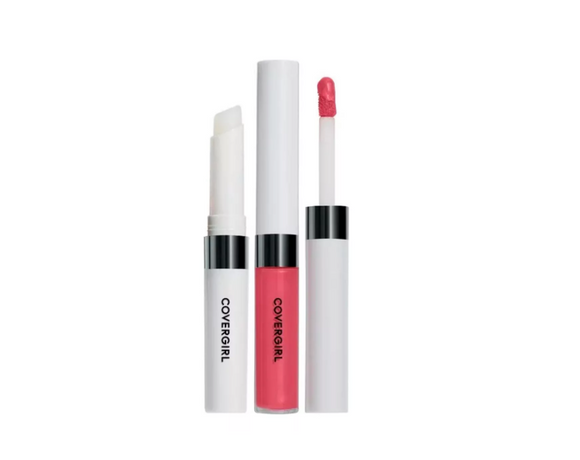 Labial Líquido Rosa 2 En 1 Covergirl Outlast All-day 547 Rose Pearl