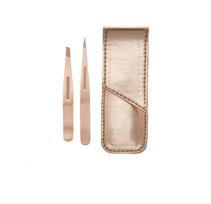 TWEEZERMAN MINI SET DE PINZAS ORO