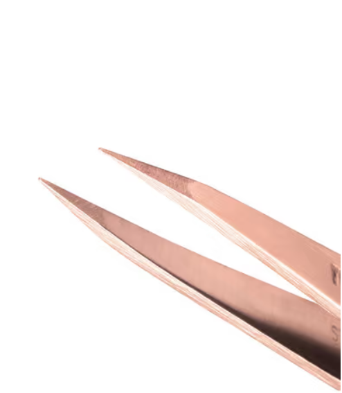 TWEEZERMAN MINI SET DE PINZAS ORO