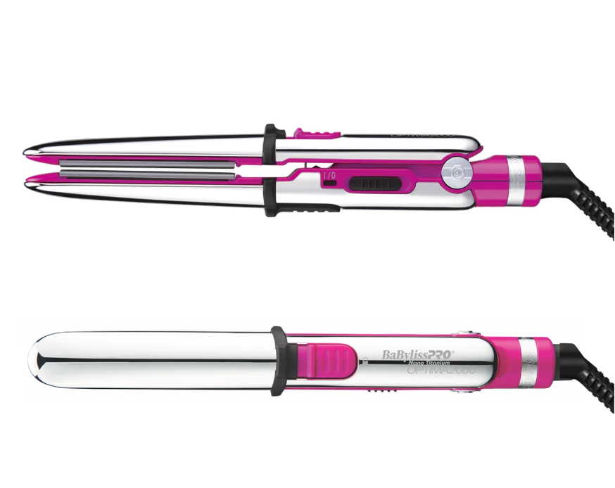 BABYLISS PRO COMBO DE ALACIADORAS OPTIMA 3000 AND OPTIMA MINI 2000 PINK