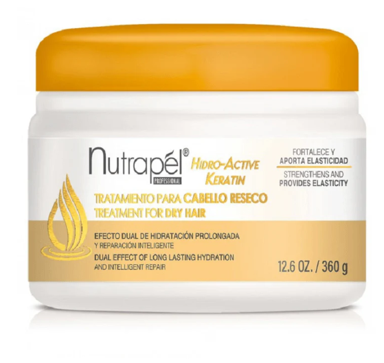 NUTRAPEL CREMA DE TRATAMIENTO PARA CABELLO RESECO 360G