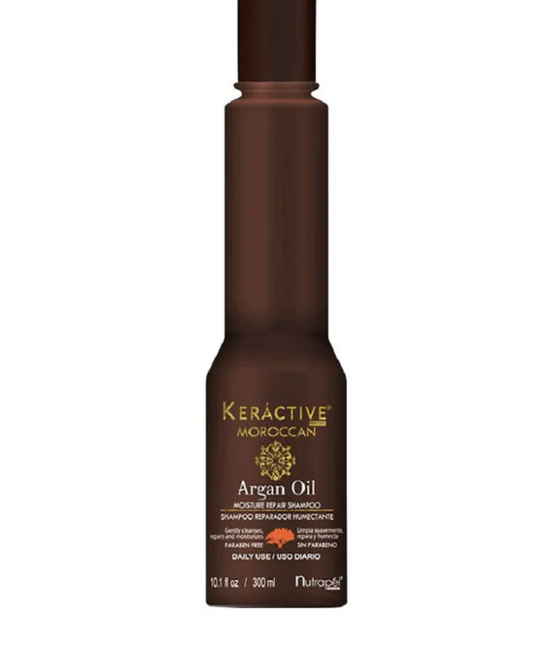 KERACTIVE SHAMPOO MOROCCAN ARGAN OIL 300ML