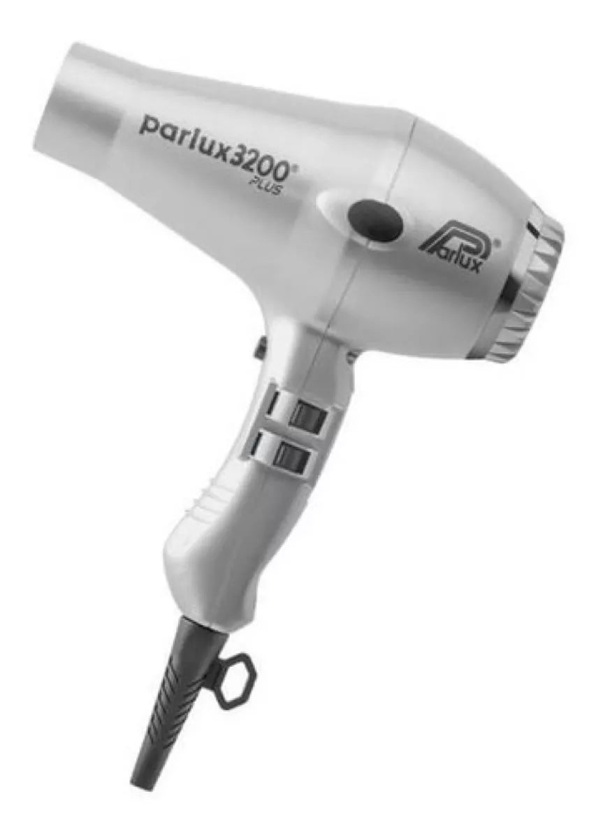 Secadora Parlux 3200 Plus Professional Silver Color Plateado