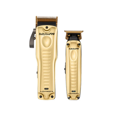 Combo BaByliss Pro Clipper & Trimmer Cordless Lithium Gold - Kokoro MX