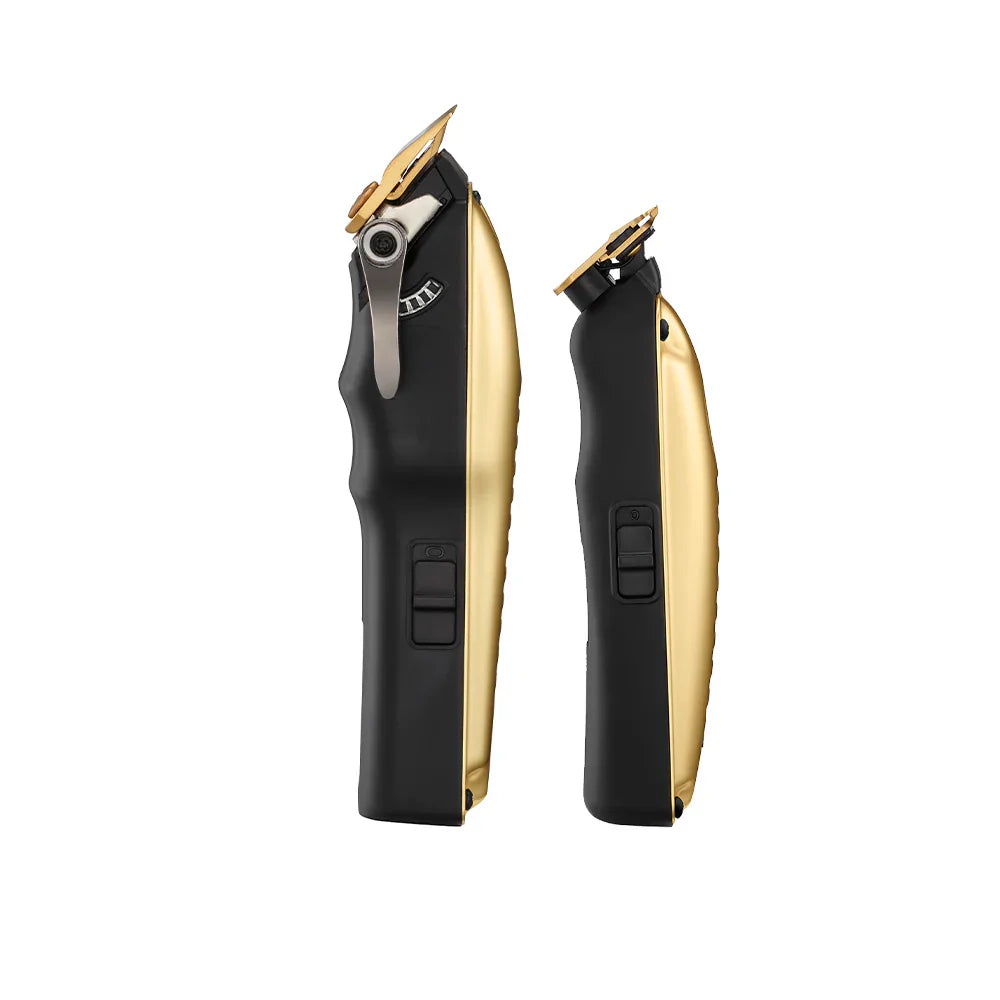 Combo BaByliss Pro Clipper & Trimmer Cordless Lithium Gold - Kokoro MX