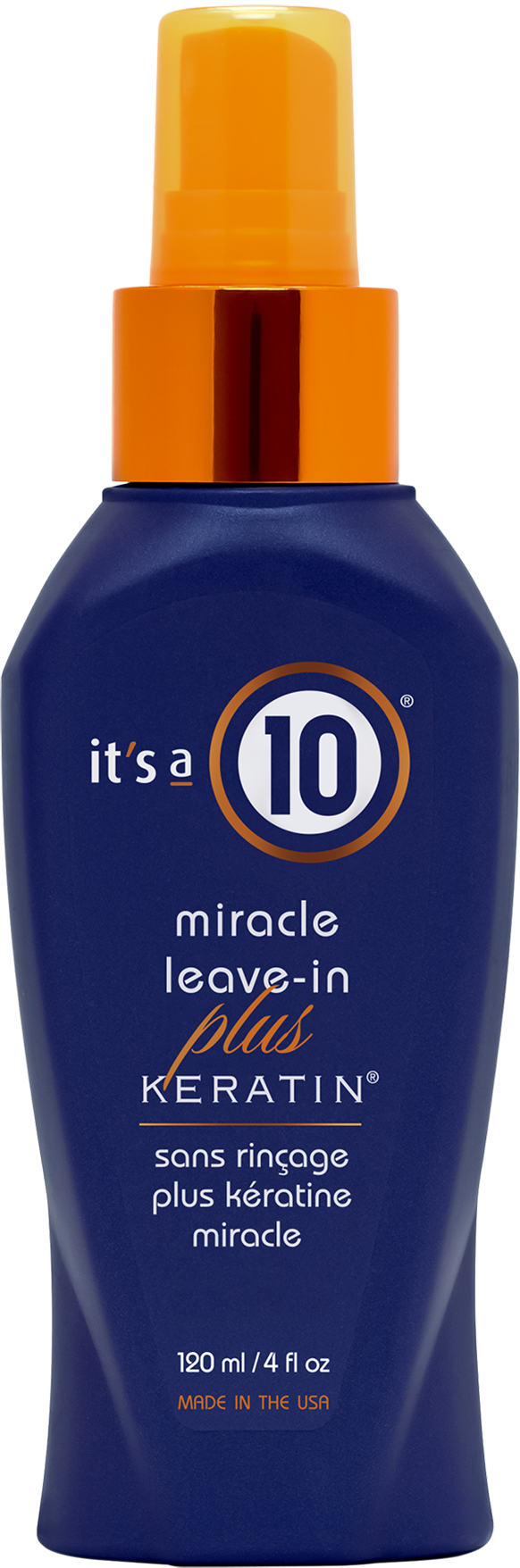ITS A 10 MIRACLE LEAVE-IN PLUS KERATIN 120ml