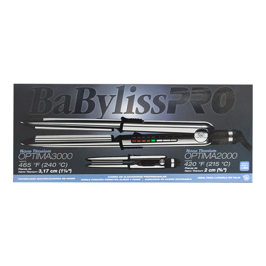 Combo BaByliss Alaciadoras Optima 3000 & 2000 - Kokoro MX