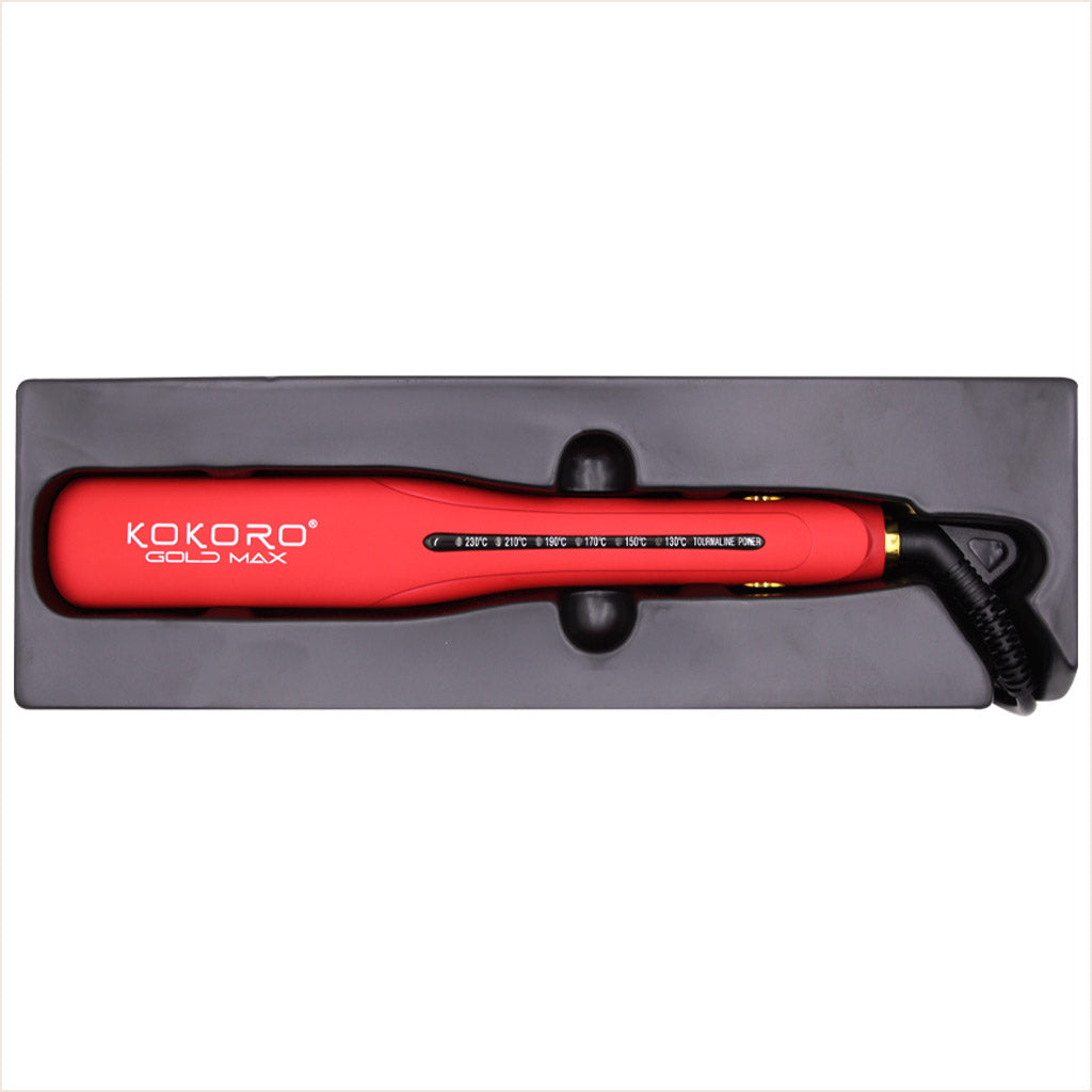 Plancha para Cabello Kokoro Gold Max Roja