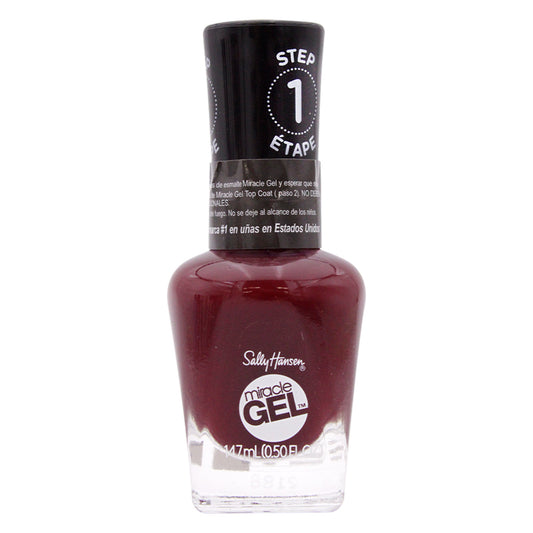 Esmalte Sally Hansen Miracle Gel Vino 474 Can´t Beet Royalty