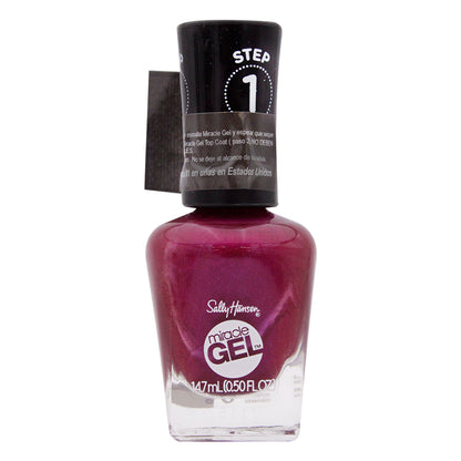 Esmalte Sally Hansen Miracle Gel Rojo Magenta 499 Mad Women