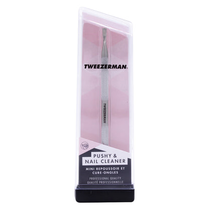 TWEEZERMAN REMOVEDOR Y LIMPIADOR DE CUTÍCULA Y UÑAS PUSHY & NAIL CLEANER