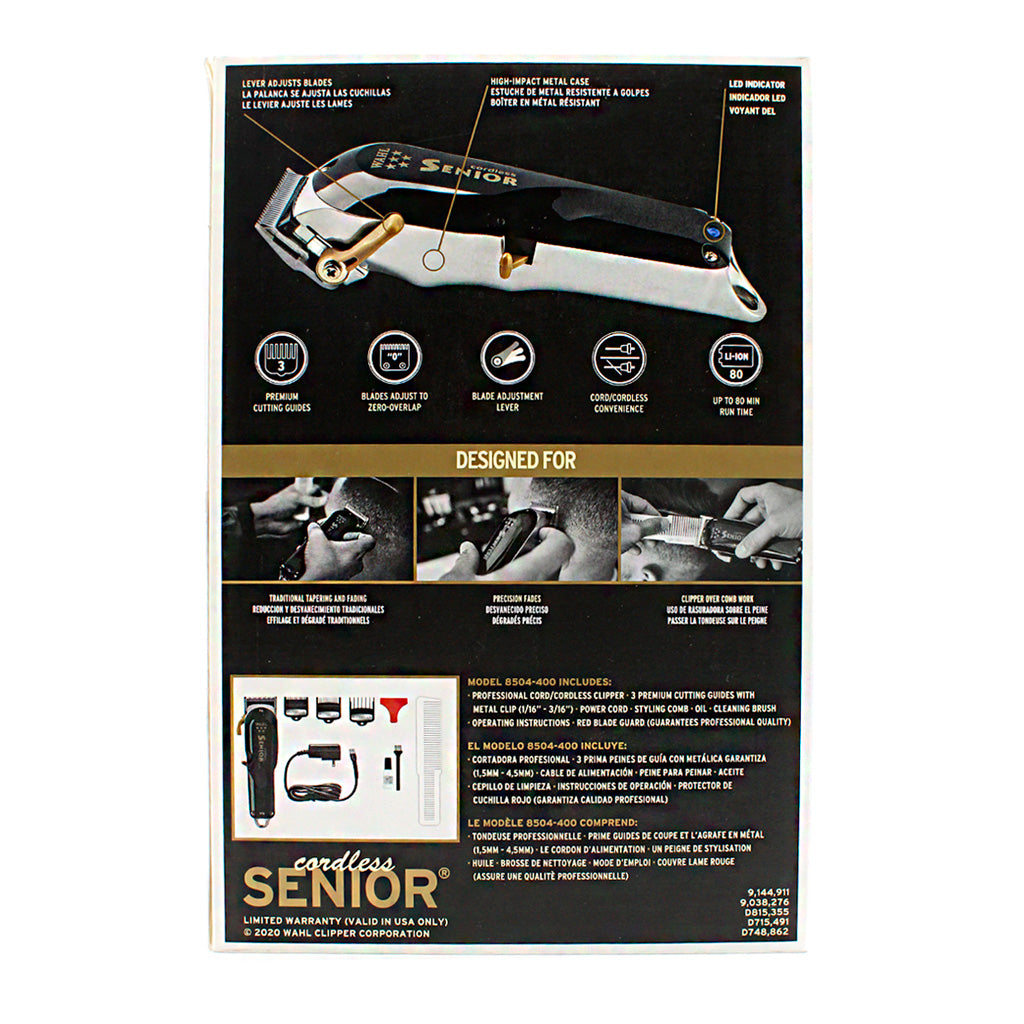 Máquina Senior Recargable 5 Star Wahl