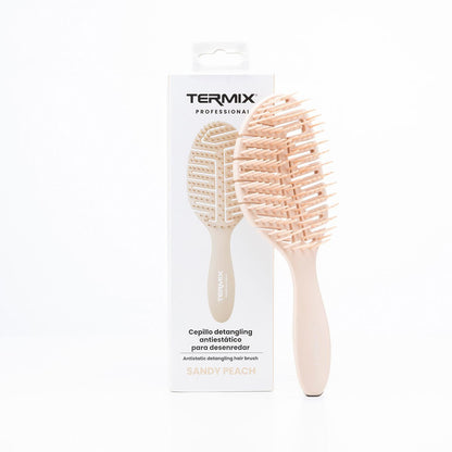 CEPILLO ANTIESTÁTICOS PARA DESENREDAR TERMIX PROFESSIONAL SANDY PEACH