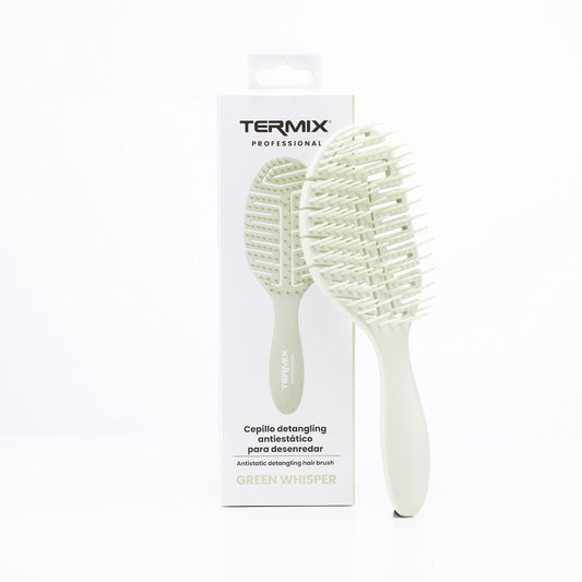 CEPILLO ANTIESTÁTICOS PARA DESENREDAR TERMIX PROFESSIONAL GREEN WHISPER - Kokoro MX