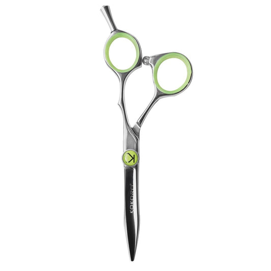 TIJERA PROFESIONAL KOKORO GREEN DE CORTE 5.0"