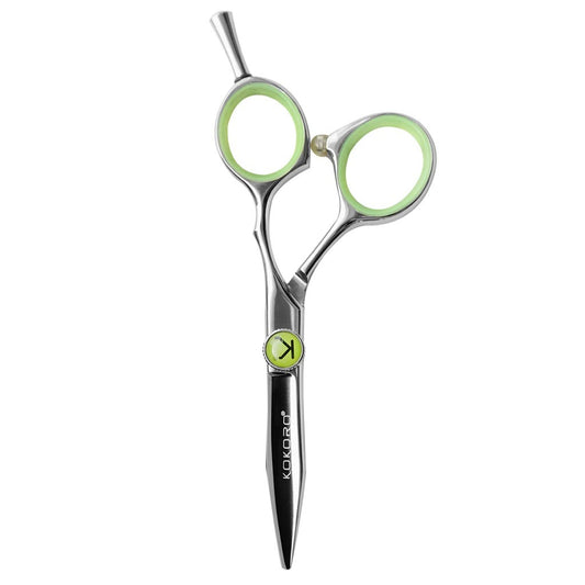 TIJERA PROFESIONAL KOKORO GREEN DE CORTE 4.5"