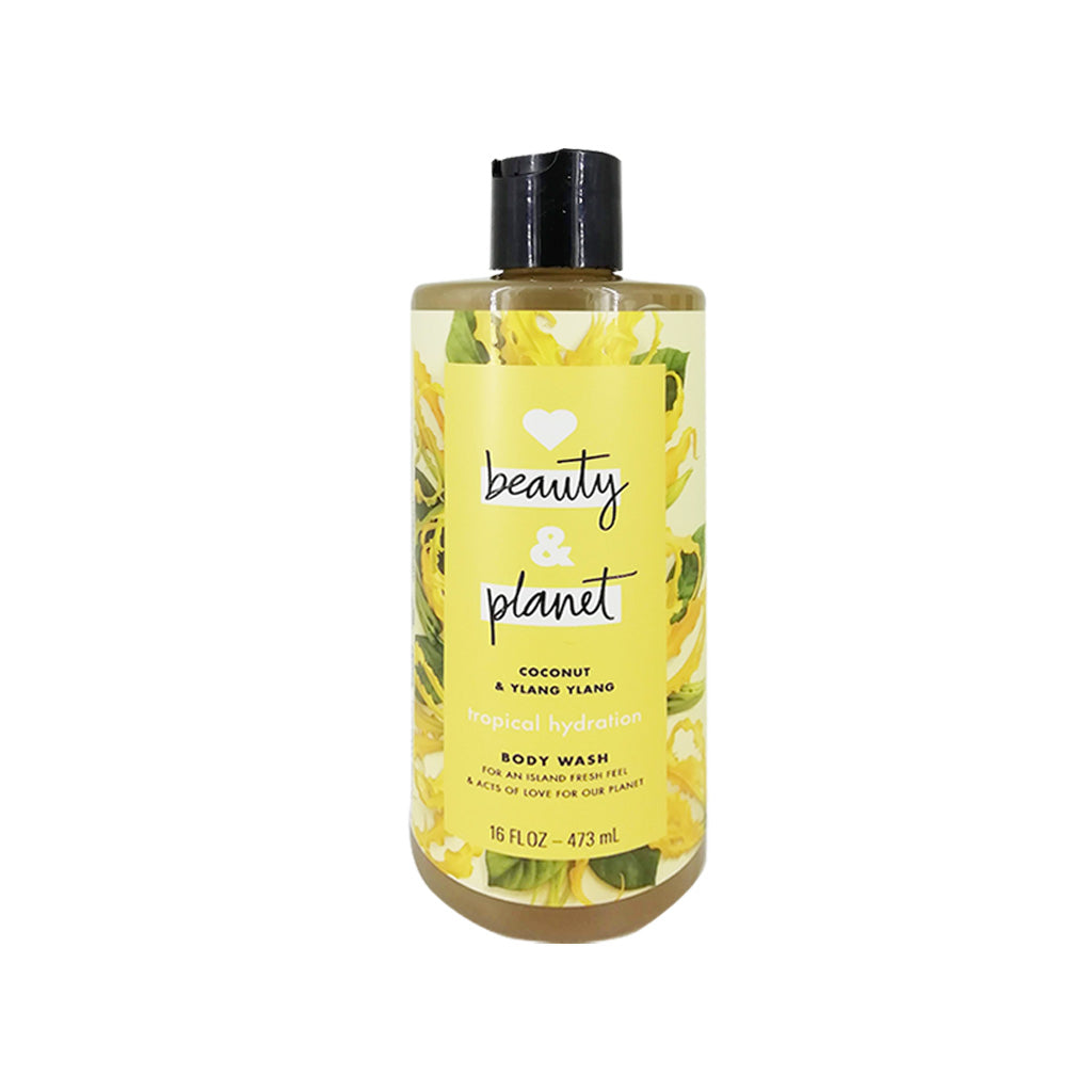 Jabón Corporal Reparador Love Beauty and Planet Tropical Hydration Coconut & Ylang Ylang Body Wash 473ml - Kokoro MX