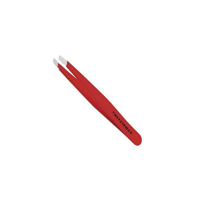 Tweezerman Pinzas para Ceja Slant Tweezer Rojo Signature Red