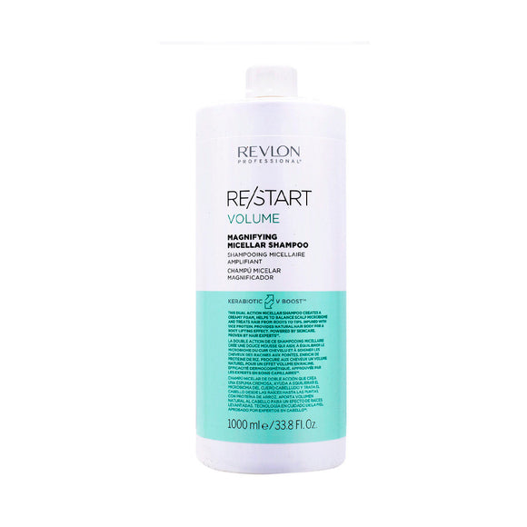 Shampoo Micelar para Volumen Revlon Restart Volume Magnifying Micellar Shampoo 1000ml