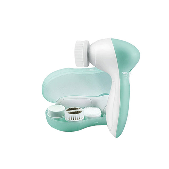 Cepillo Facial Eléctrico de Limpieza y Tonificación Kit Lubba Color Verde - Kokoro MX